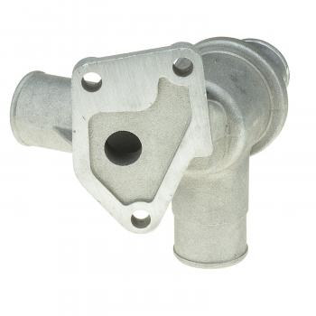 1977 Fiat 128 Engine Coolant Thermostat Housing Assembly MotoRad 255180 image 3 of 4