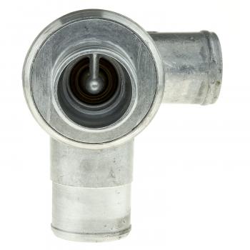 1981 Lancia Beta Engine Coolant Thermostat Housing Assembly MotoRad 256180 image 4 of 4