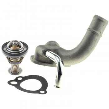 1981 Oldsmobile Delta 88 Engine Coolant Thermostat Housing Assembly MotoRad 3021KTFS image 1 of 4