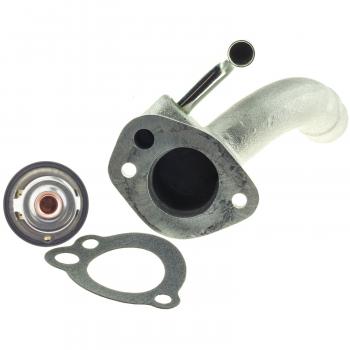 1981 Oldsmobile Delta 88 Engine Coolant Thermostat Housing Assembly MotoRad 3021KTFS image 2 of 4