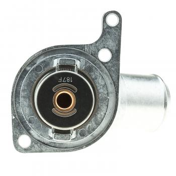 2003 GMC Envoy XL Engine Coolant Thermostat Housing Assembly MotoRad 379187 image 3 of 4