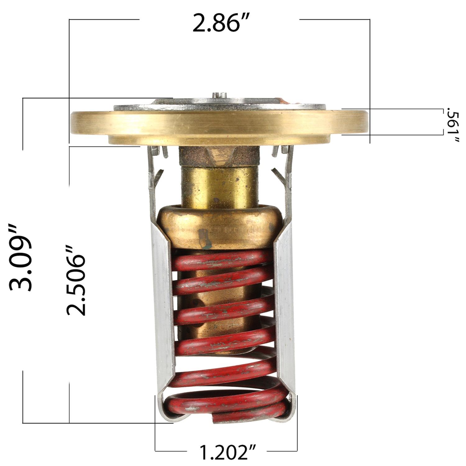 MotoRad 404280 - Engine Coolant Thermostat MotoRad 404280 Engine Coolant Thermostat product image 3 of 5