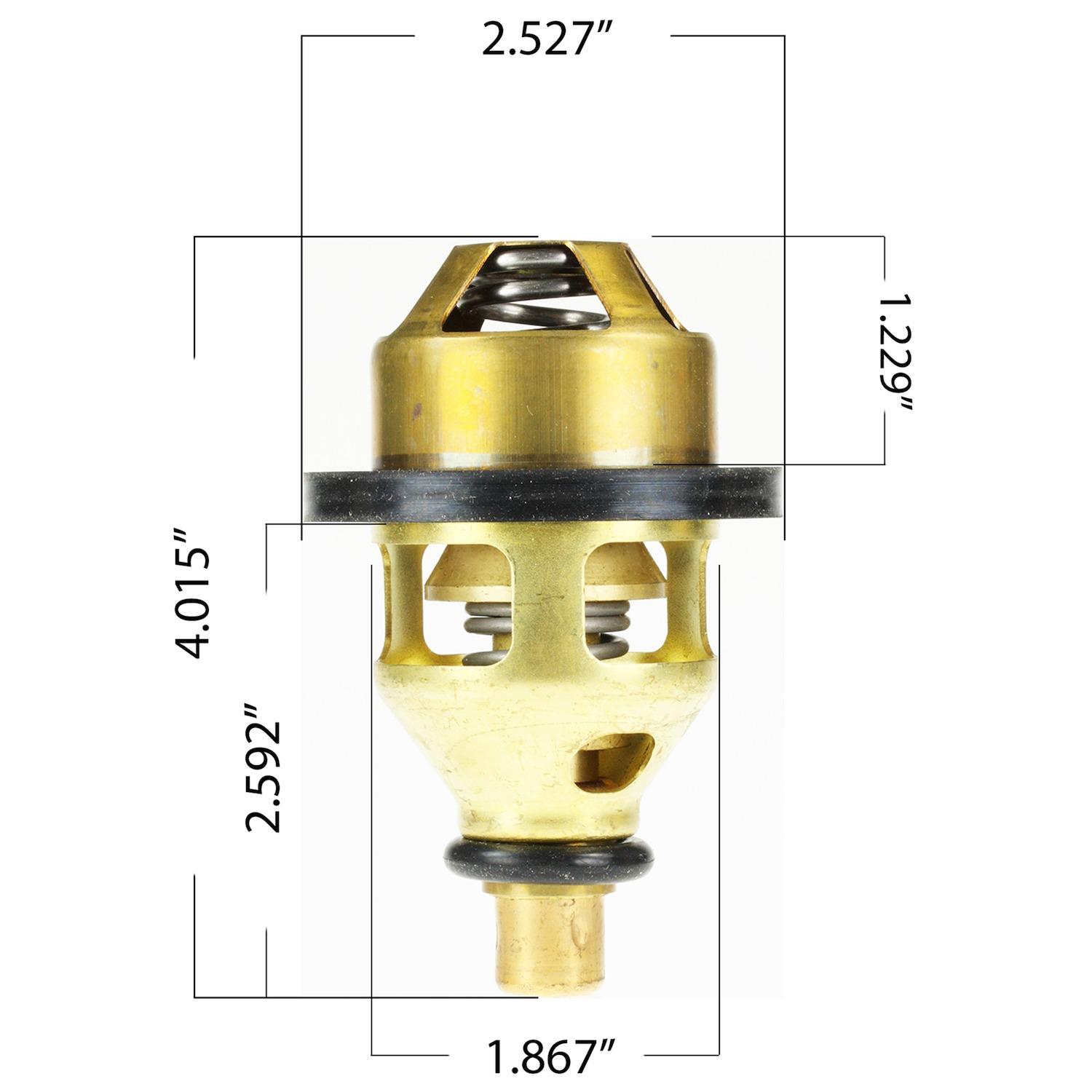 MotoRad 405560 - Engine Coolant Thermostat MotoRad 405560 Engine Coolant Thermostat product image 3 of 5