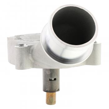2012 Freightliner M2 112 Engine Coolant Thermostat Housing Assembly MotoRad 407378 image 4 of 4