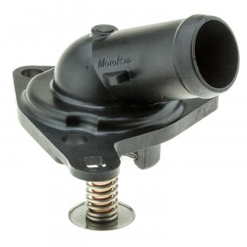 2006 Acura RSX Engine Coolant Thermostat Housing Assembly MotoRad 432192 image 3 of 4