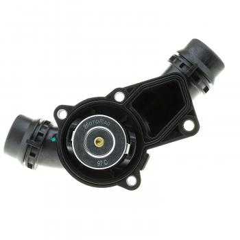 1999 BMW Z3 Engine Coolant Thermostat Housing Assembly MotoRad 467185 image 4 of 4