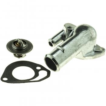 1990 Jeep Comanche Engine Coolant Thermostat Housing Assembly MotoRad 4802KT image 1 of 4
