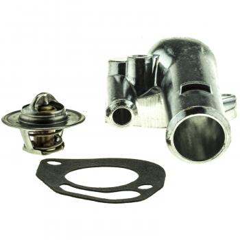 1990 Jeep Comanche Engine Coolant Thermostat Housing Assembly MotoRad 4802KT image 3 of 4