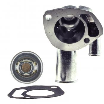 1990 Jeep Comanche Engine Coolant Thermostat Housing Assembly MotoRad 4802KTFS image 2 of 4