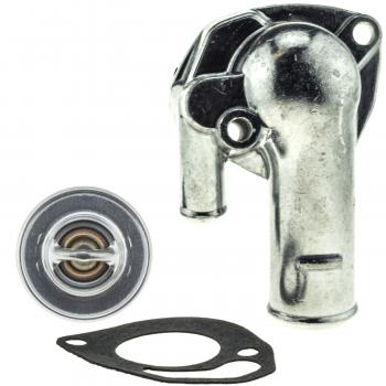 1990 Jeep Comanche Engine Coolant Thermostat Housing Assembly MotoRad 4802KTFS image 4 of 4