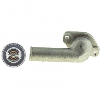 1992 Pontiac Firebird Engine Coolant Thermostat Housing Assembly MotoRad 4811KTFS image 4 of 4