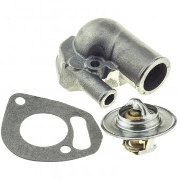 1966 Jeep Dispatcher Engine Coolant Thermostat Housing Assembly MotoRad 4815KTFS image 1 of 4