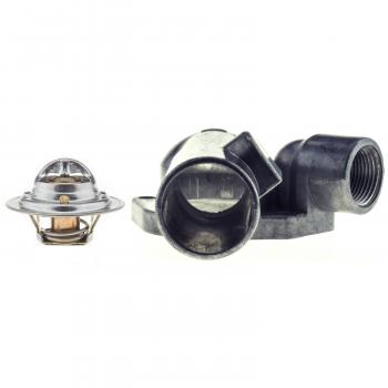 1996 Ford E-150 Econoline Engine Coolant Thermostat Housing Assembly MotoRad 4816KTFS image 3 of 4