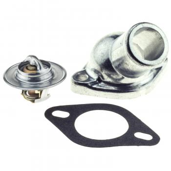 1966 GMC PB2500 Van Engine Coolant Thermostat Housing Assembly MotoRad 4820KTFS image 1 of 4