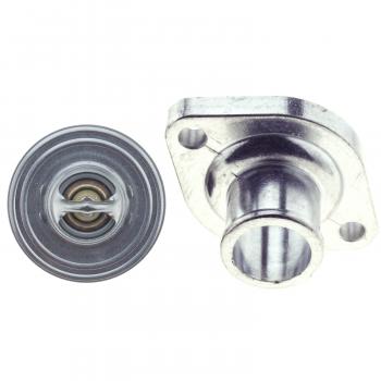 1977 Dodge B200 Engine Coolant Thermostat Housing Assembly MotoRad 4830KTFS image 4 of 4