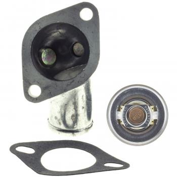 1982 Oldsmobile Cutlass Calais Engine Coolant Thermostat Housing Assembly MotoRad 4832KTFS image 2 of 4