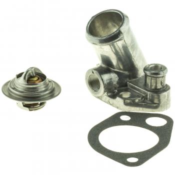 1979 Ford E-100 Econoline Engine Coolant Thermostat Housing Assembly MotoRad 4833KT image 1 of 4