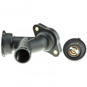 2002 Chrysler Neon Engine Coolant Thermostat Housing Assembly MotoRad 4834KT image 4 of 4