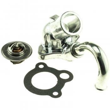 1982 Oldsmobile Cutlass Calais Engine Coolant Thermostat Housing Assembly MotoRad 4841KT image 1 of 4
