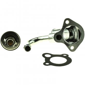 1982 Oldsmobile Cutlass Calais Engine Coolant Thermostat Housing Assembly MotoRad 4841KT image 2 of 4