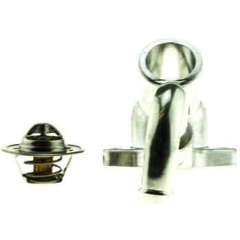 1982 Oldsmobile Cutlass Calais Engine Coolant Thermostat Housing Assembly MotoRad 4841KT image 3 of 4