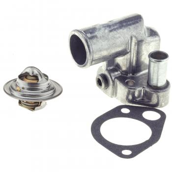 1986 Mercury Capri Engine Coolant Thermostat Housing Assembly MotoRad 4884KTFS image 1 of 4