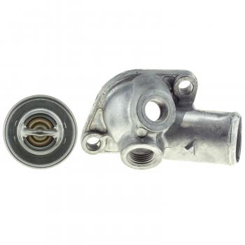 1992 Pontiac Firebird Engine Coolant Thermostat Housing Assembly MotoRad 4899KTFS image 4 of 4