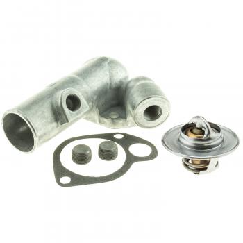 1983 Ford E-100 Econoline Engine Coolant Thermostat Housing Assembly MotoRad 4913KT image 1 of 4