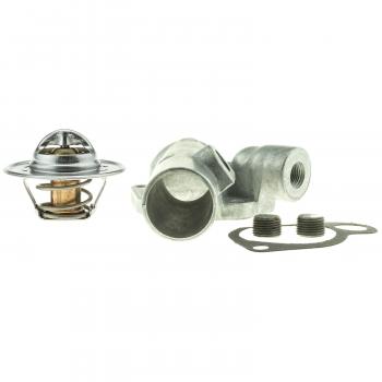 1983 Ford E-100 Econoline Engine Coolant Thermostat Housing Assembly MotoRad 4913KT image 3 of 4