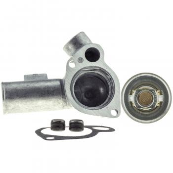 1983 Ford E-100 Econoline Engine Coolant Thermostat Housing Assembly MotoRad 4913KTFS image 2 of 4