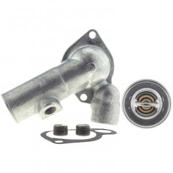1983 Ford E-100 Econoline Engine Coolant Thermostat Housing Assembly MotoRad 4913KTFS image 4 of 4