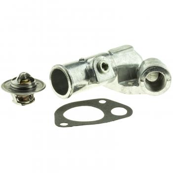 1990 Ford E-150 Econoline Engine Coolant Thermostat Housing Assembly MotoRad 4976KT image 1 of 4