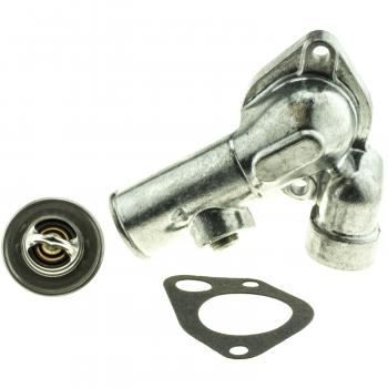 1990 Ford E-150 Econoline Engine Coolant Thermostat Housing Assembly MotoRad 4976KT image 4 of 4