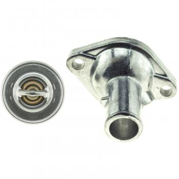 1991 Oldsmobile Bravada Engine Coolant Thermostat Housing Assembly MotoRad 4993KTFS image 4 of 4