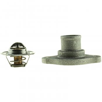 1990 Cadillac DeVille Engine Coolant Thermostat Housing Assembly MotoRad 4995KT image 3 of 4