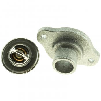 1990 Cadillac DeVille Engine Coolant Thermostat Housing Assembly MotoRad 4995KT image 4 of 4