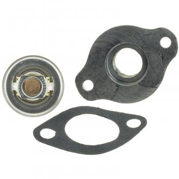 1990 Cadillac DeVille Engine Coolant Thermostat Housing Assembly MotoRad 4995KTFS image 2 of 4