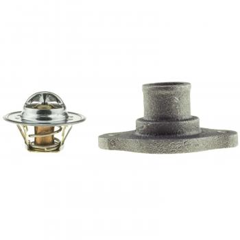 1990 Cadillac DeVille Engine Coolant Thermostat Housing Assembly MotoRad 4995KTFS image 3 of 4