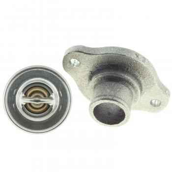 1990 Cadillac DeVille Engine Coolant Thermostat Housing Assembly MotoRad 4995KTFS image 4 of 4