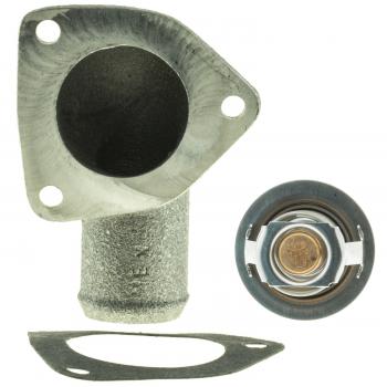 1995 Oldsmobile Cutlass Ciera Engine Coolant Thermostat Housing Assembly MotoRad 4997KT image 2 of 4