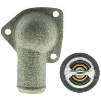 1995 Oldsmobile Cutlass Ciera Engine Coolant Thermostat Housing Assembly MotoRad 4997KT image 4 of 4