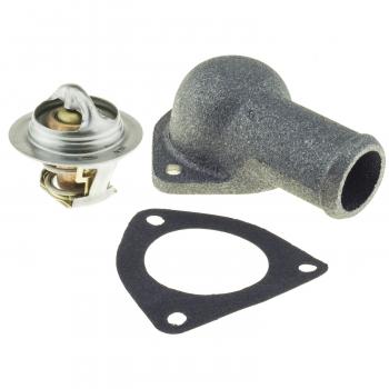 1995 Oldsmobile Cutlass Ciera Engine Coolant Thermostat Housing Assembly MotoRad 4997KTFS image 1 of 4