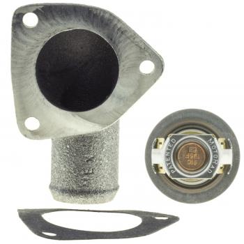 1995 Oldsmobile Cutlass Ciera Engine Coolant Thermostat Housing Assembly MotoRad 4997KTFS image 2 of 4