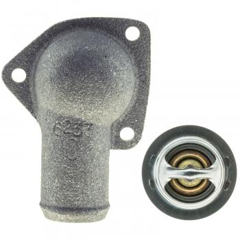 1995 Oldsmobile Cutlass Ciera Engine Coolant Thermostat Housing Assembly MotoRad 4997KTFS image 4 of 4