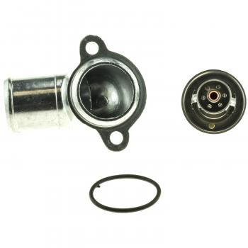 2003 Ford Excursion Engine Coolant Thermostat Housing Assembly MotoRad 5004KT image 2 of 4