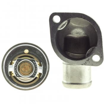 1994 Dodge Shadow Engine Coolant Thermostat Housing Assembly MotoRad 5100KTFS image 2 of 4