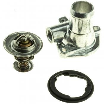 1996 Honda Prelude Engine Coolant Thermostat Housing Assembly MotoRad 5111KT image 1 of 4