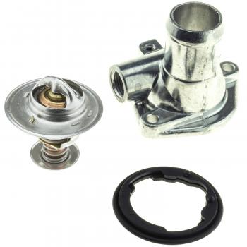 1996 Honda Prelude Engine Coolant Thermostat Housing Assembly MotoRad 5111KTFS image 1 of 4