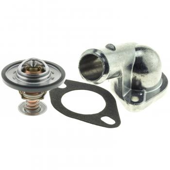 2000 GMC W3500 Forward Engine Coolant Thermostat Housing Assembly MotoRad 5169KTFS image 1 of 4
