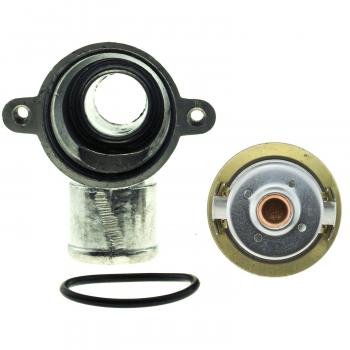 1999 Ford Contour Engine Coolant Thermostat Housing Assembly MotoRad 5173KTFS image 2 of 4